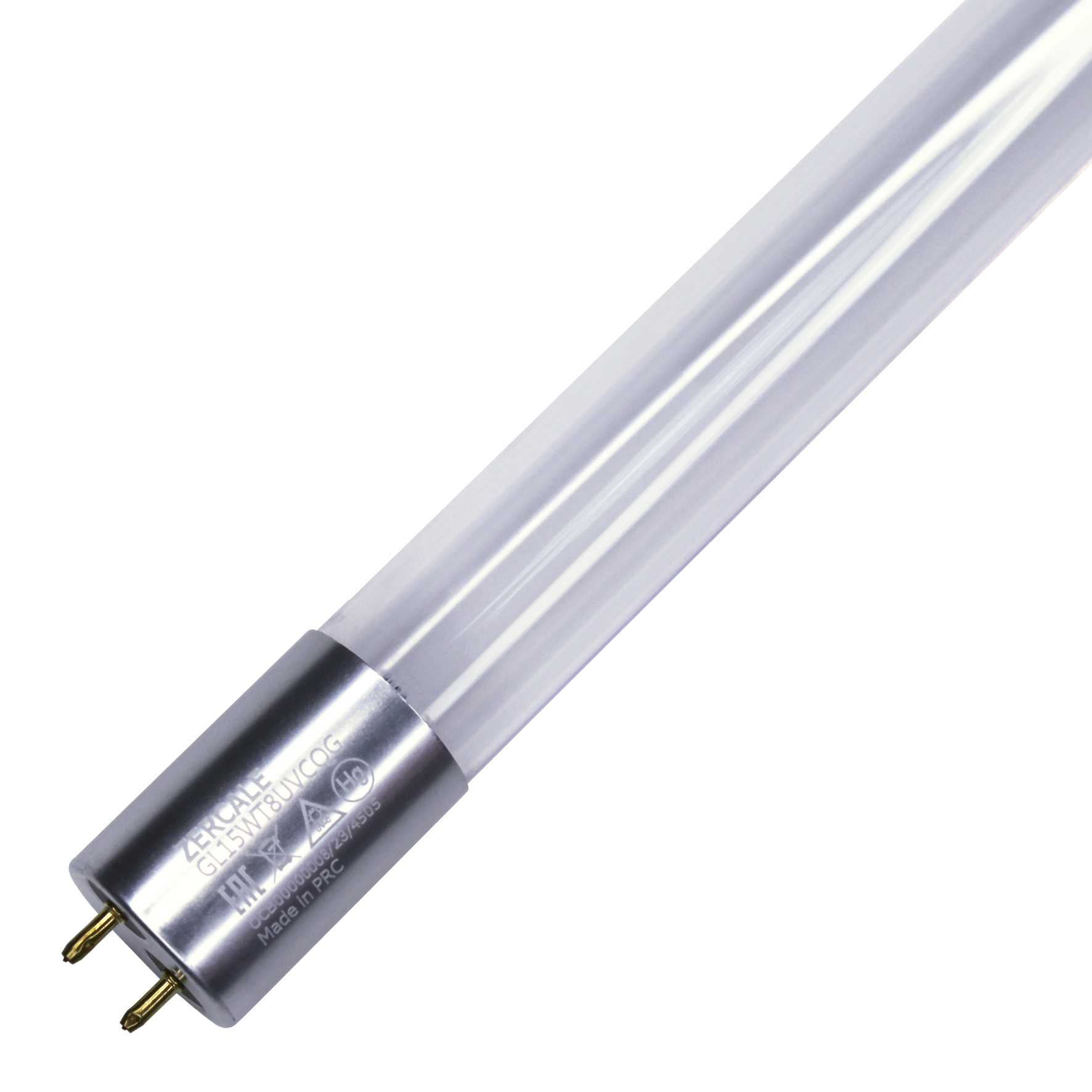 Бактерицидные линейные лампы с кварцевым стеклом без озона Zercale Quartz Glass